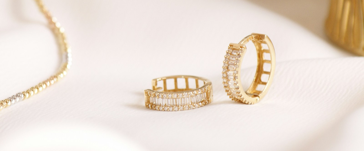 Inside-Out Lab-Grown Diamond Hoops