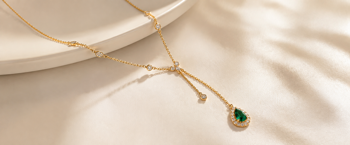 Lab-Grown Lariat Necklaces