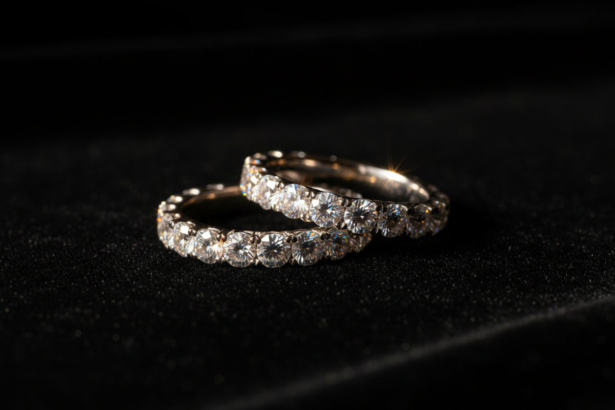 Lab-Grown Wedding Bands
