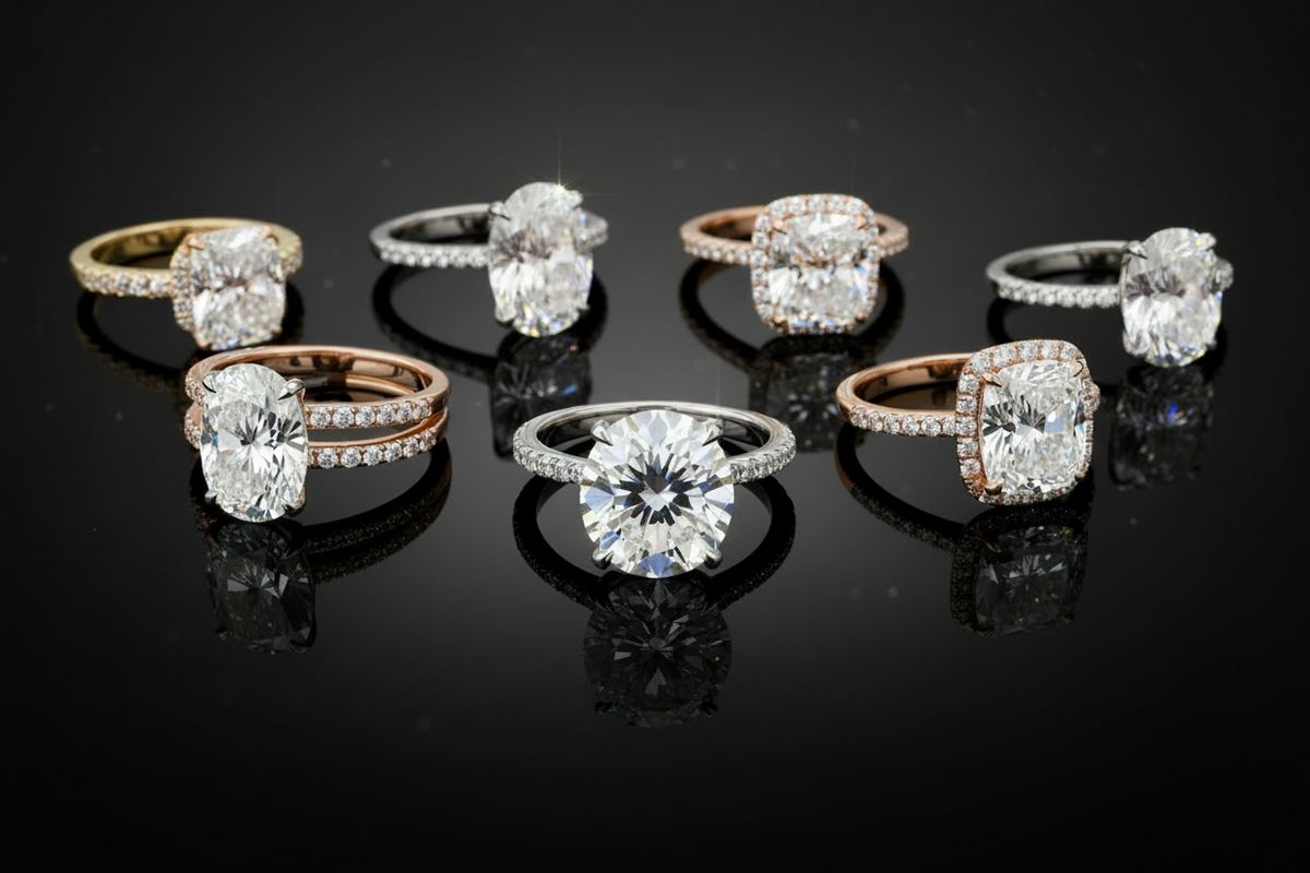 Lab-Grown Engagement Rings