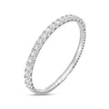 Lab Grown Round Diamond Halfway Flex Bangle