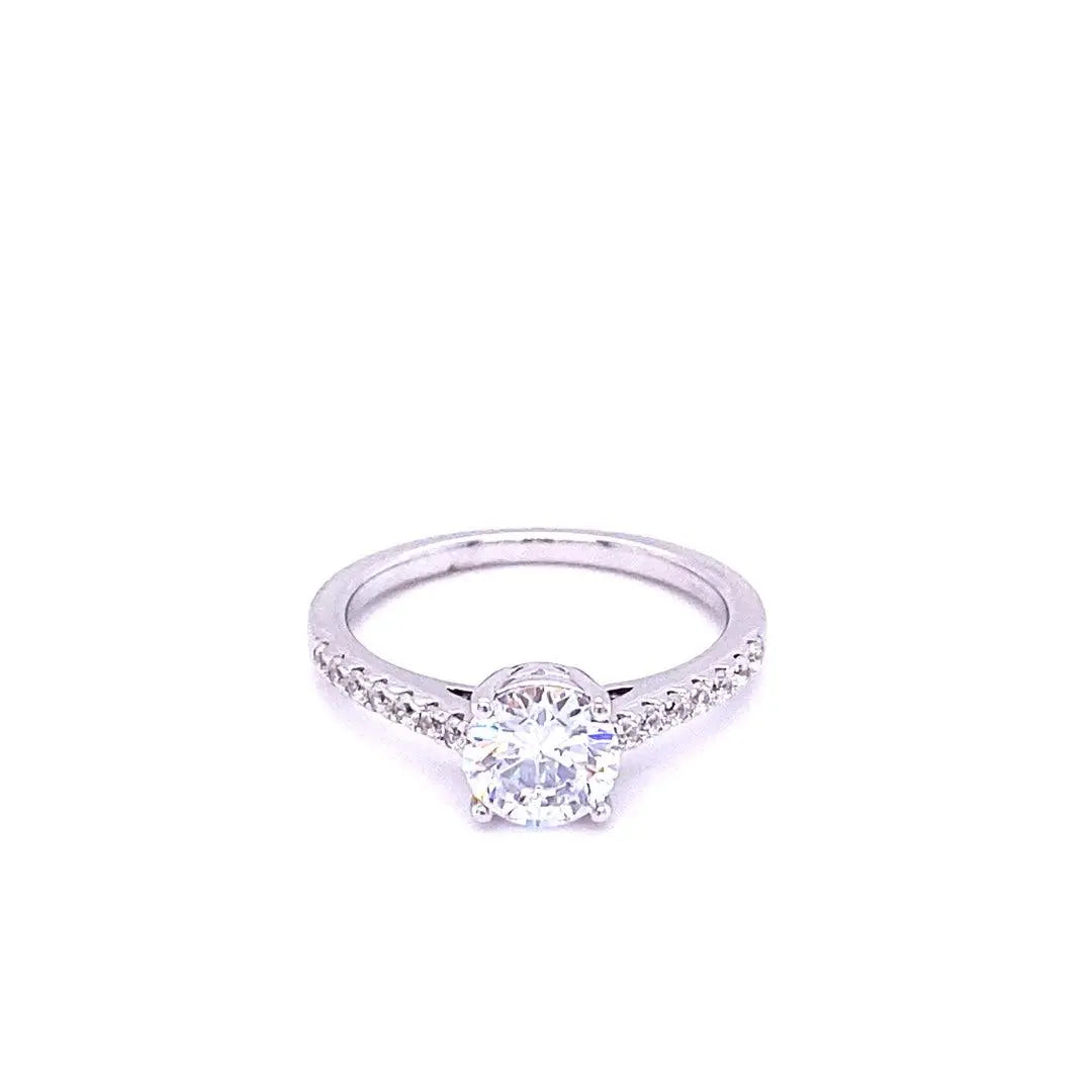 1 Carat Four Prong Engagement Ring
