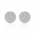 1 Carat Vintage Halo Studs by AZ Essentials