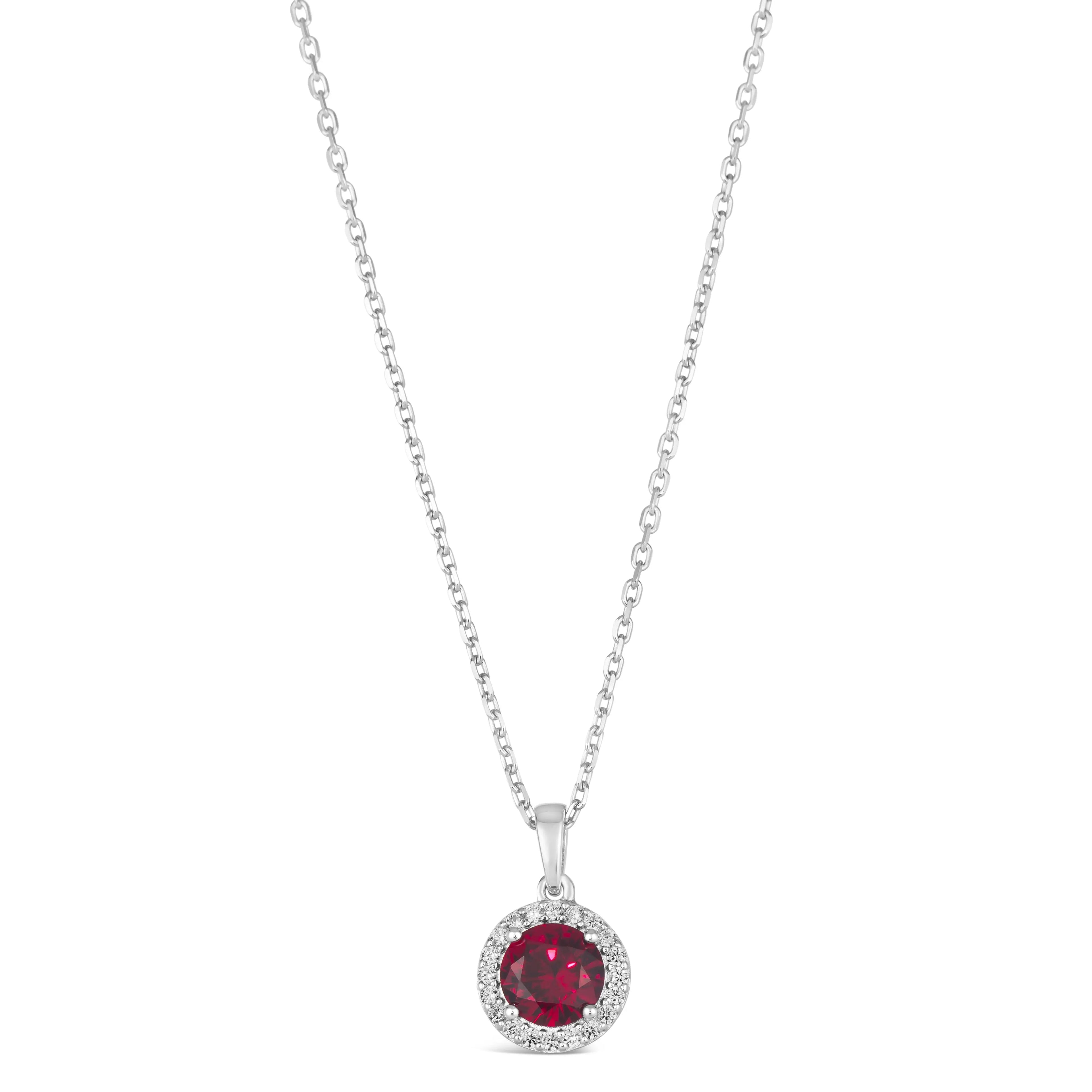 Lola Necklace In Platinum