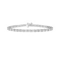 Lab Grown East-West Oval Diamond Bracelet
