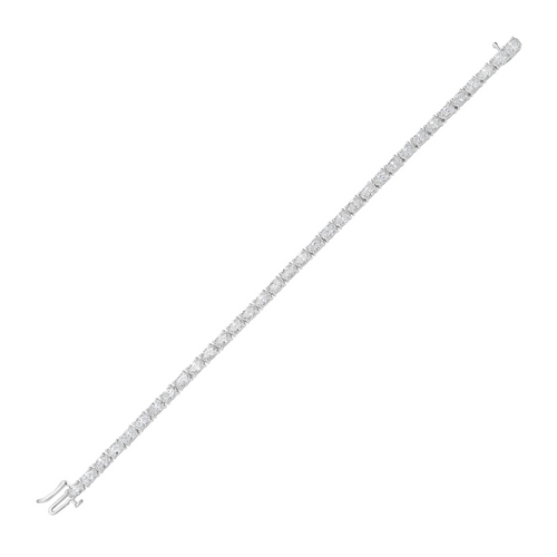 Lab Grown East-West Oval Diamond Bracelet