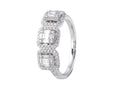 Diamond Ring - 18 KT White Gold