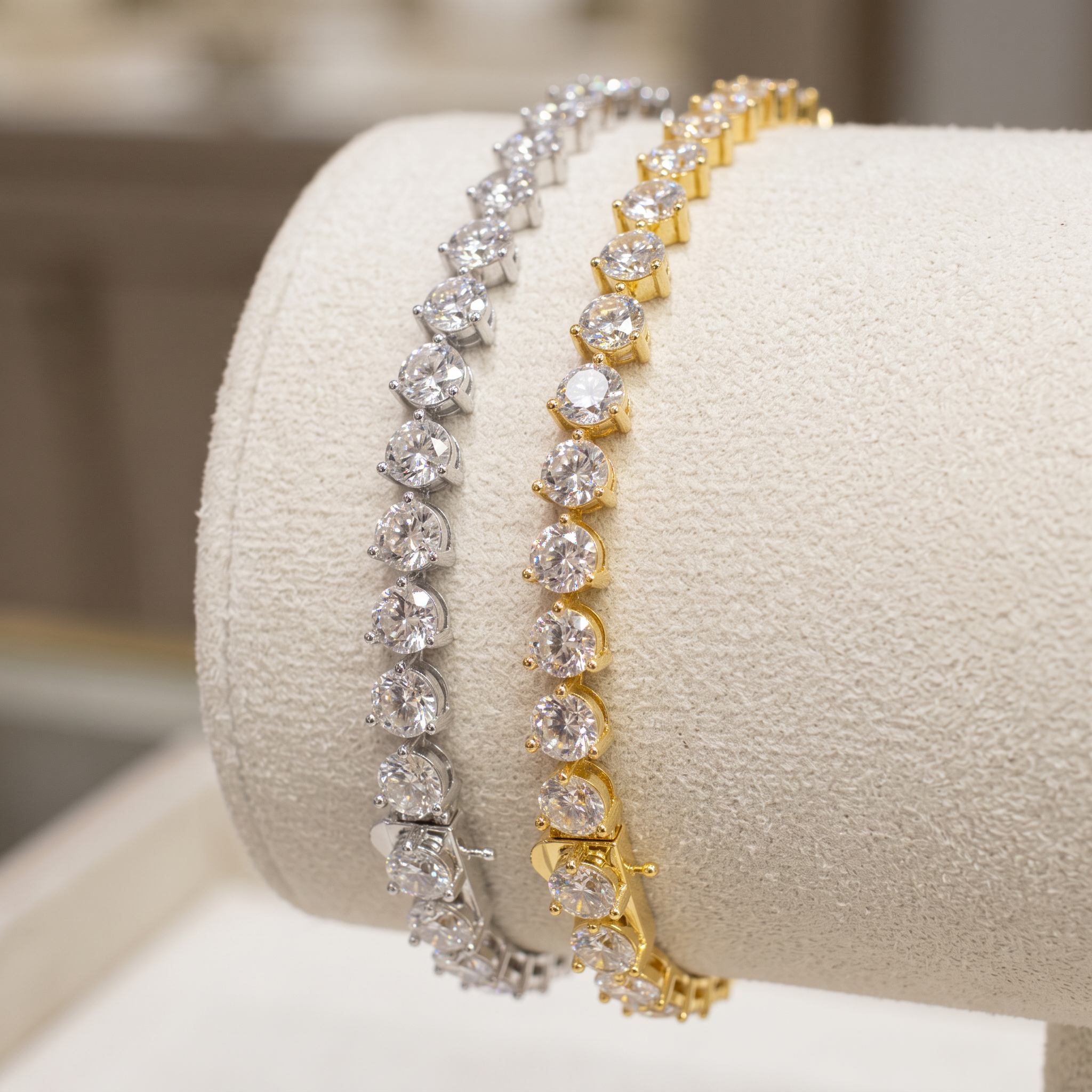 10 Carat Martini Tennis Bracelet