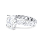 11.23ct Round Diamond Engagement Ring