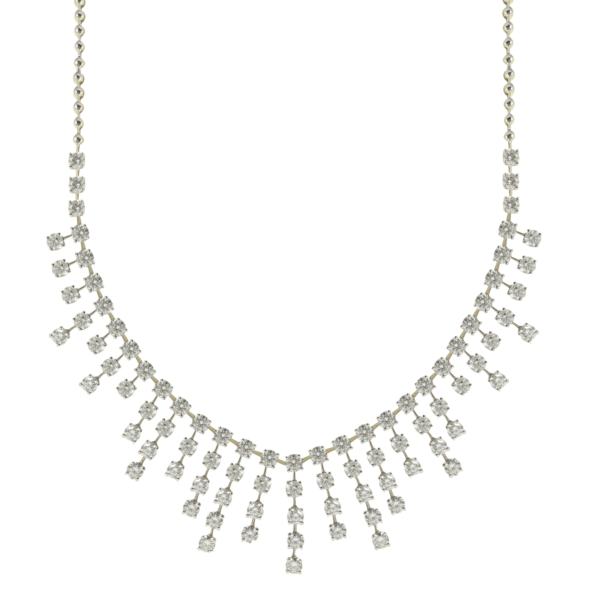 15.84ct Diamond Necklace