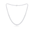 20.05Cts Graduated Tennis Necklace