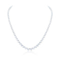 23.60cts Diamond Graduated Tennis Necklace