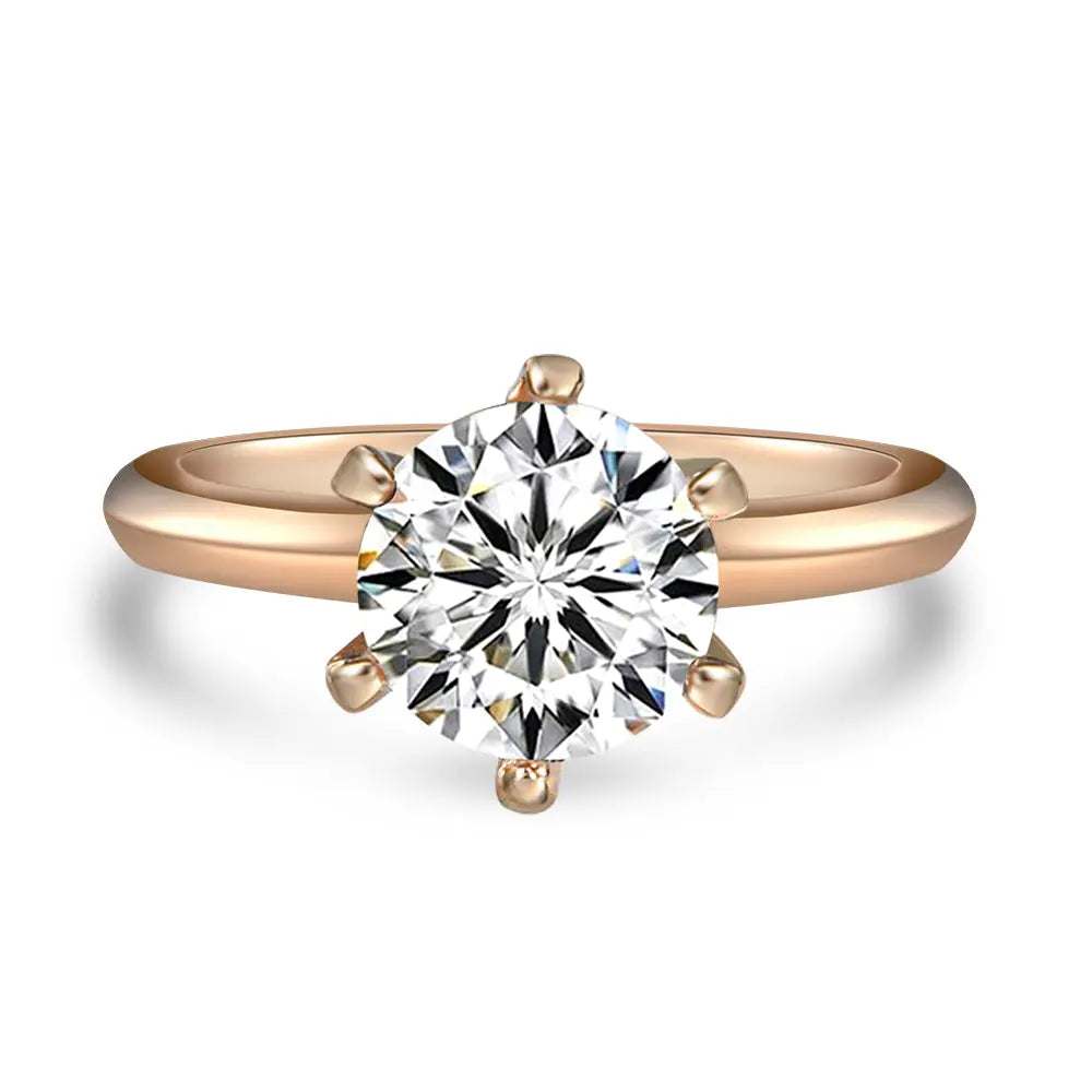 2 Carat Solitaire Engagement Ring