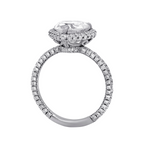 2.01ct Heart Diamond Halo Engagement Ring