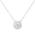 2.02ct Round Diamond Pendant
