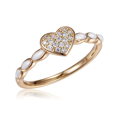 Dainty Heart Ring by AZ Essentials