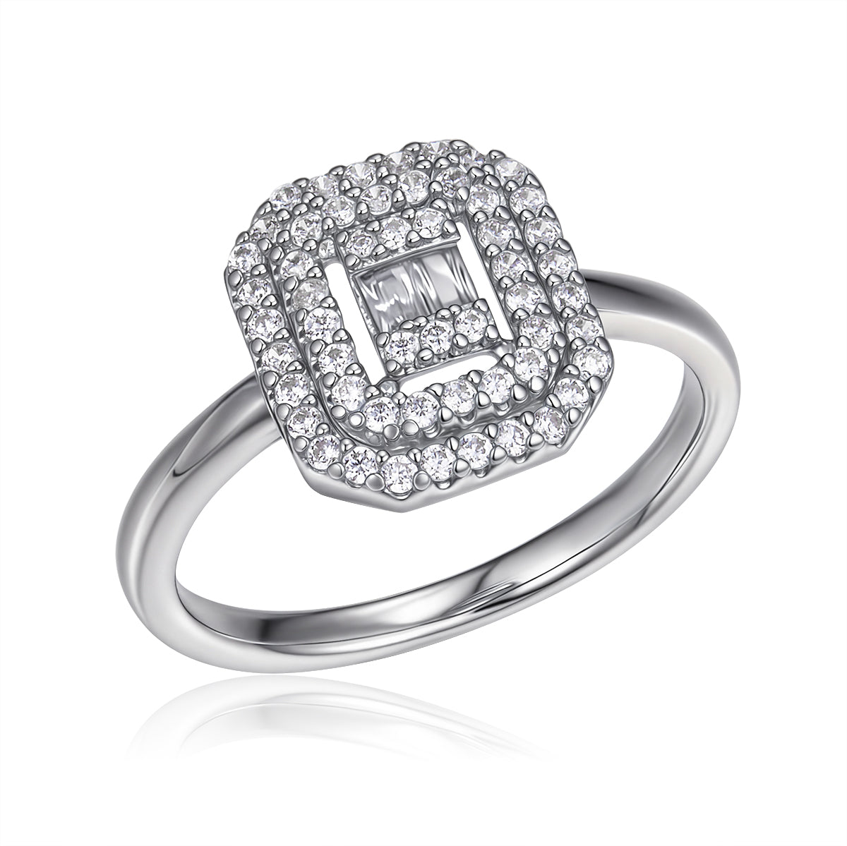 Double Halo Cluster Ring by AZ Essentials