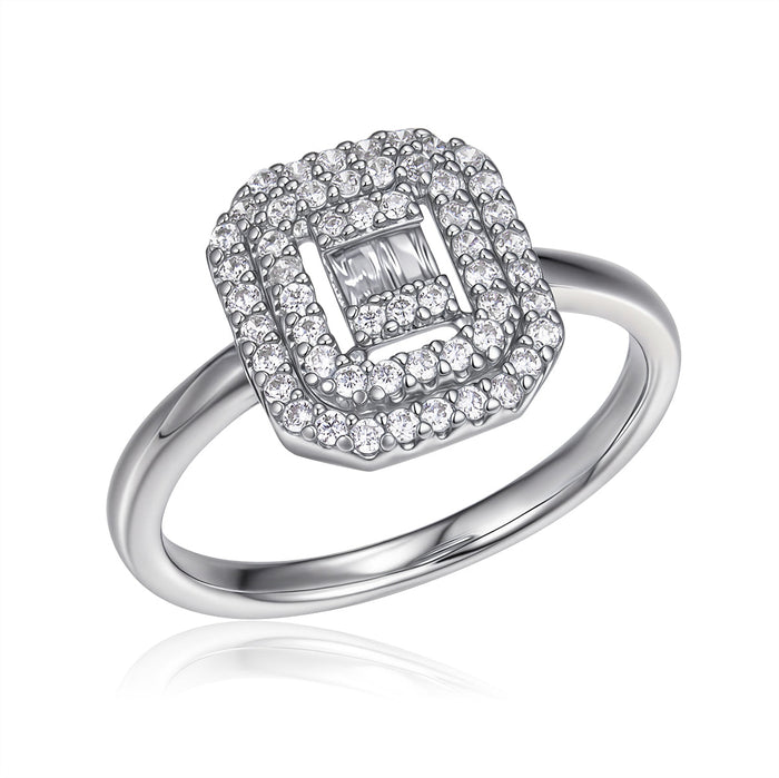 Double Halo Cluster Ring by AZ Essentials