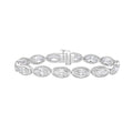 Lab-Grown Oval Diamond Bezel Bracelet