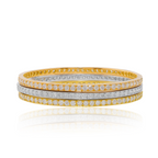 22.25cts Diamond Bangle Set