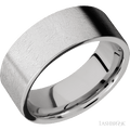 8 mm wide Flat Cobalt Chrome band.