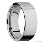 8 mm wide Flat Cobalt Chrome band.