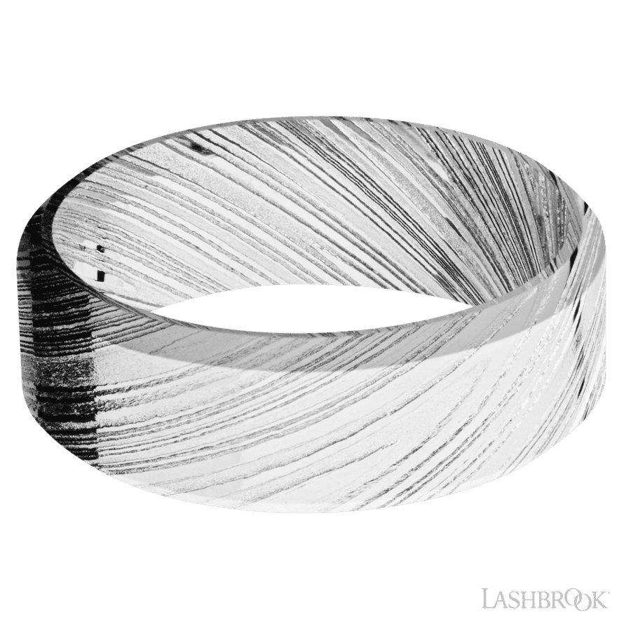 8 mm wide High Bevel Woodgrain band.