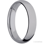 5 mm wide Domed Tantalum band.