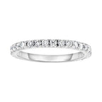 1.31ct Lab-Grown Round Diamond Eternity Band, Platinum