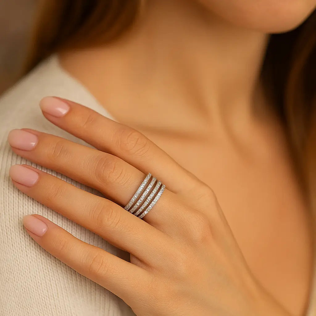 3 Carat Channel Set Ring