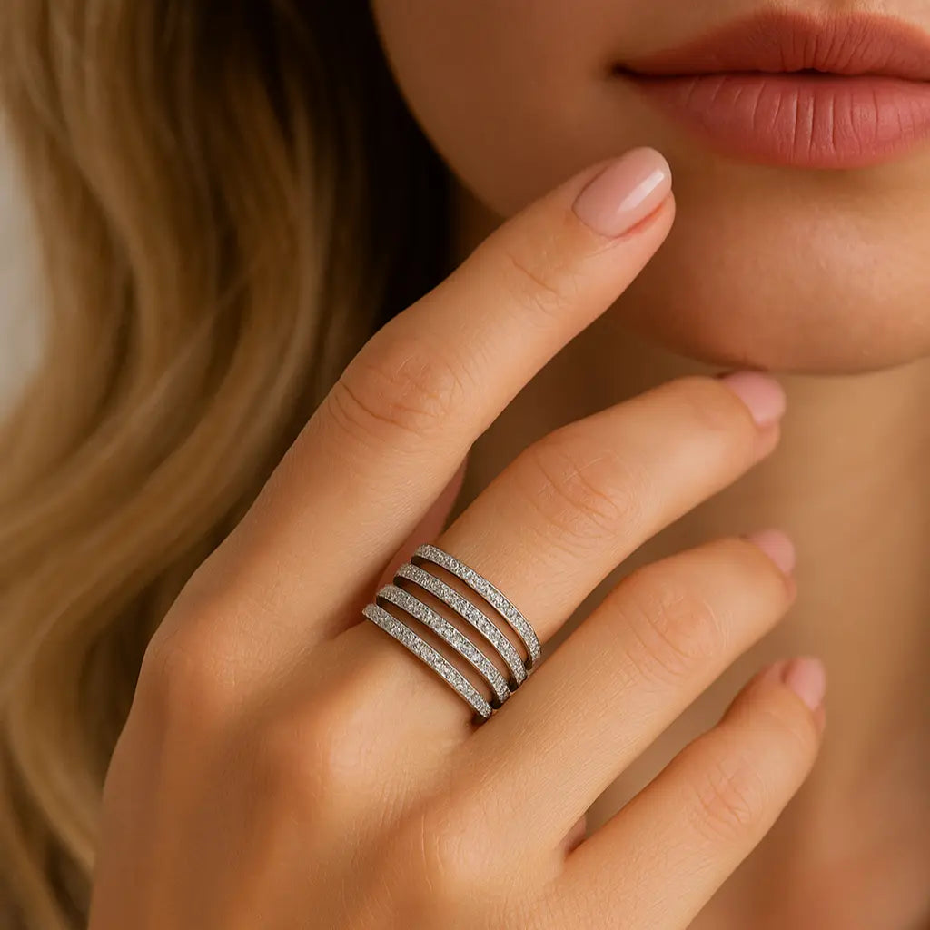 3 Carat Channel Set Ring