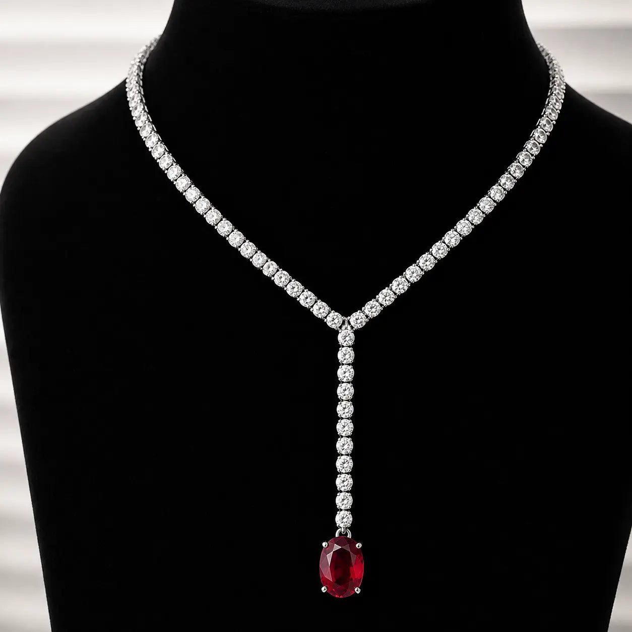 30 Carat Lariat with Ruby
