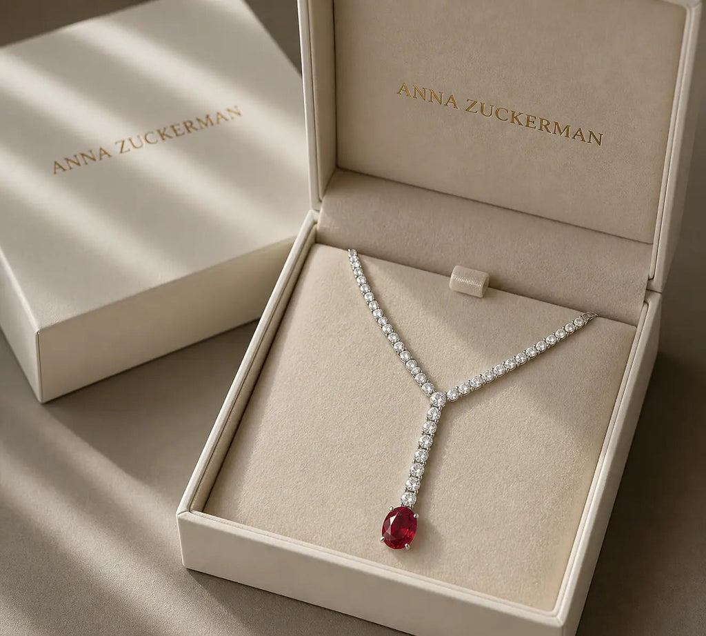 30 Carat Lariat with Ruby