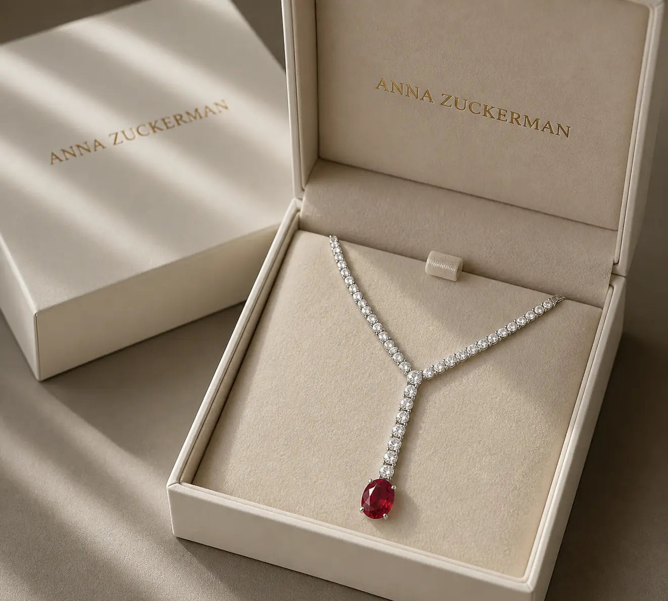 30 Carat Lariat with Ruby