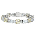 30 Carat Princess Tennis Bracelet