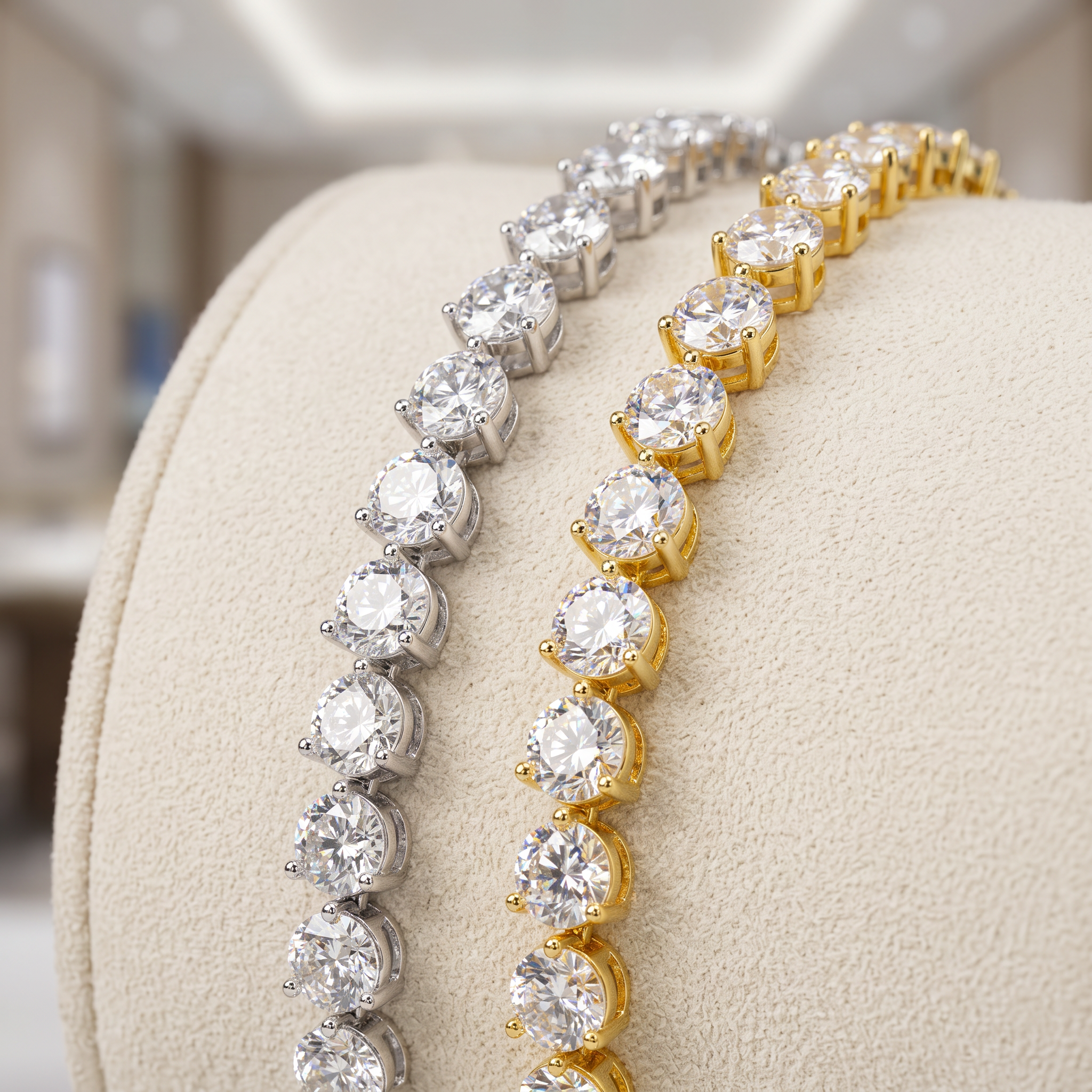 30 Carat Martini Tennis Bracelet