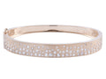 Diamond Bangle - 14 KT Yellow Gold