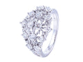 Diamond Ring - 14 KT White Gold