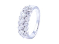 Diamond Ring - 14 KT White Gold