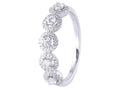 Diamond Ring - 14 KT White Gold