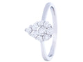 Diamond Ring - 14 KT White Gold