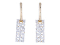 Diamond Earrings - 14 KT Yellow Gold