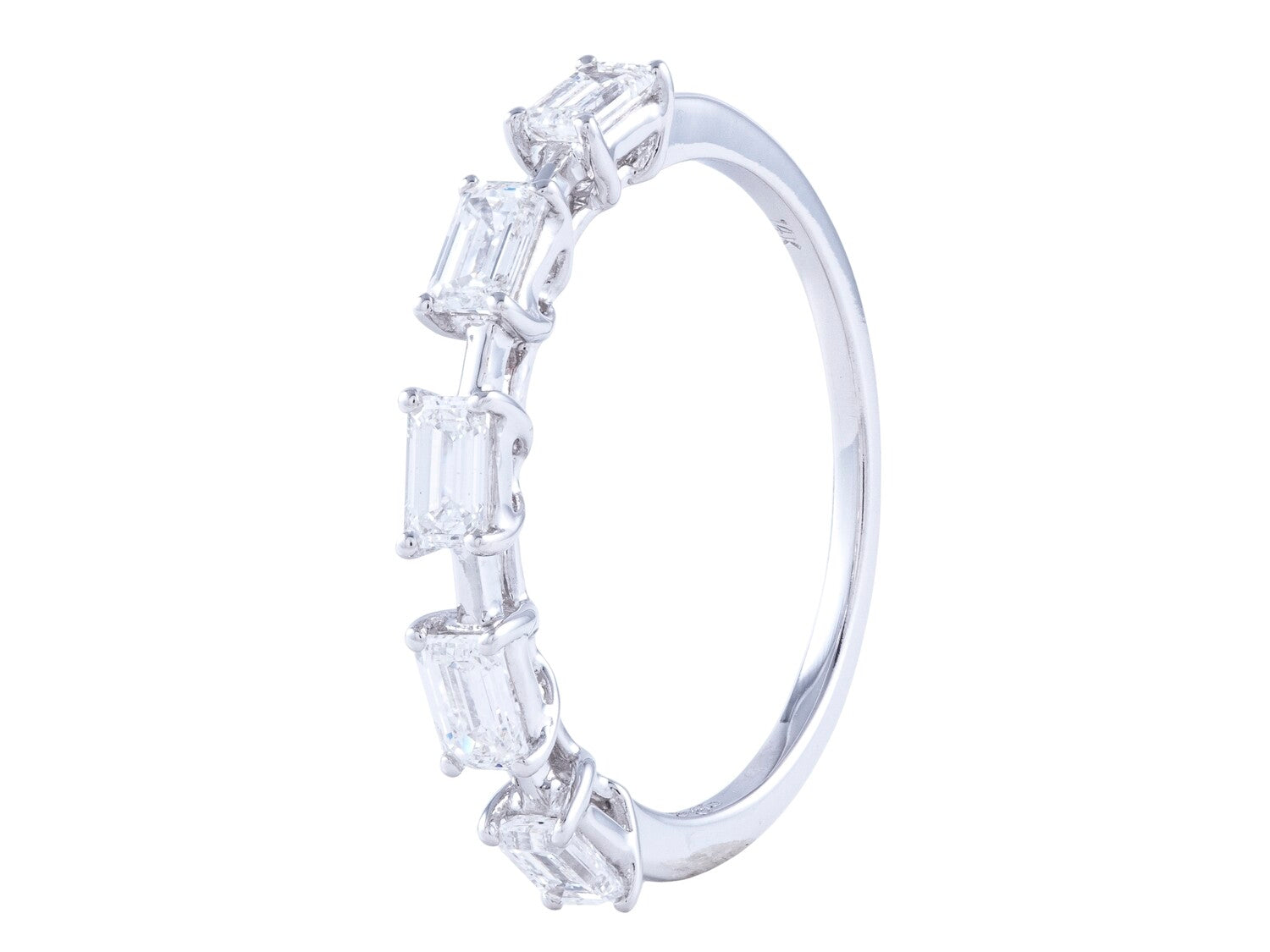 Diamond Ring - 14 KT White Gold
