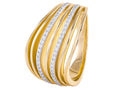 Diamond Ring - 14 KT Yellow Gold