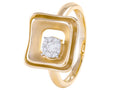 Diamond Ring - 14 KT Yellow Gold