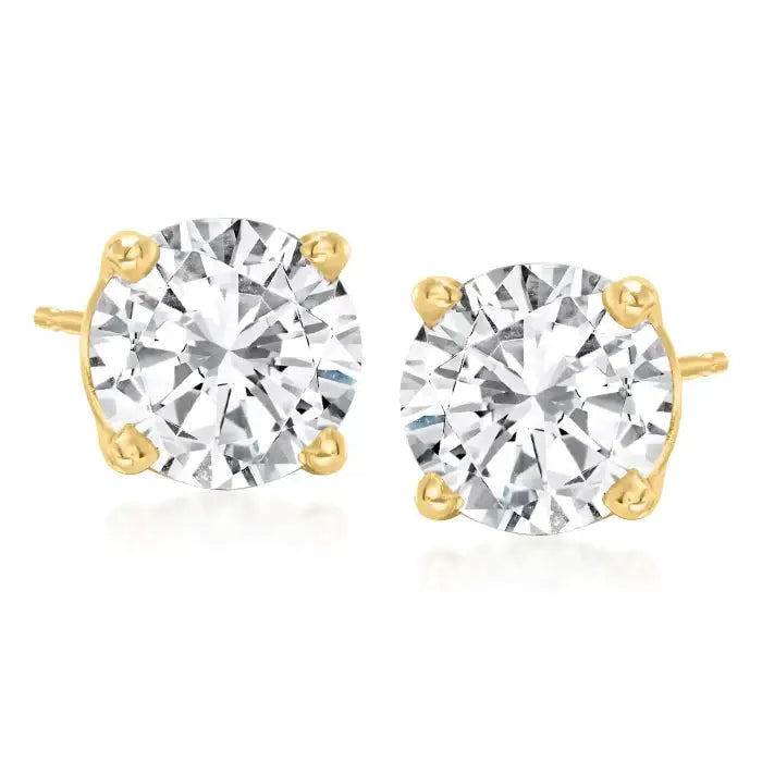 3 Carat Classic Studs by AZ Essentials