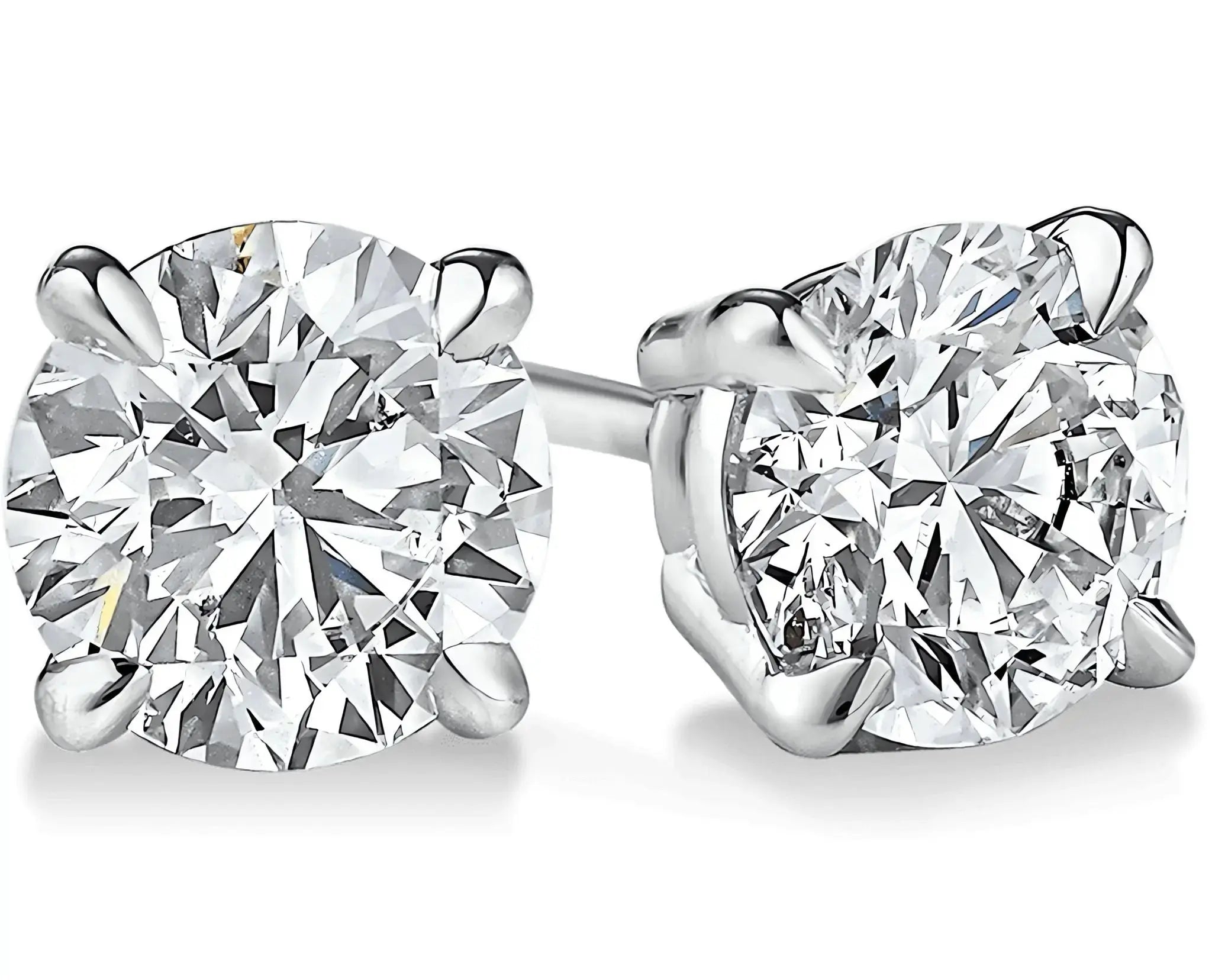 4 Carat Classic Studs by AZ Essentials