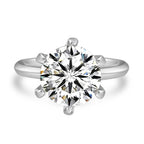 4 Carat Solitaire Engagement Ring