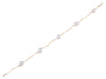 Diamond Bracelet - 14 KT Yellow Gold