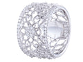 Diamond Ring - 14 KT White Gold